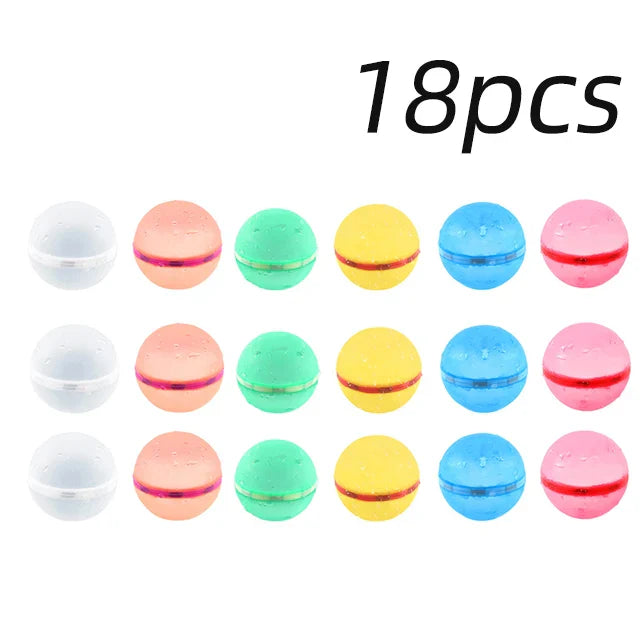 Reusable Magnetic Water Balloons β Quick-Fill Self-Sealing Splash Balls for Children's Pool Parties