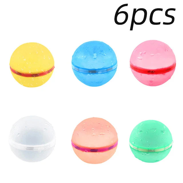 Reusable Magnetic Water Balloons β Quick-Fill Self-Sealing Splash Balls for Children's Pool Parties