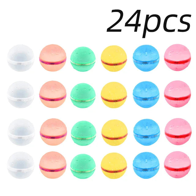 Reusable Magnetic Water Balloons β Quick-Fill Self-Sealing Splash Balls for Children's Pool Parties