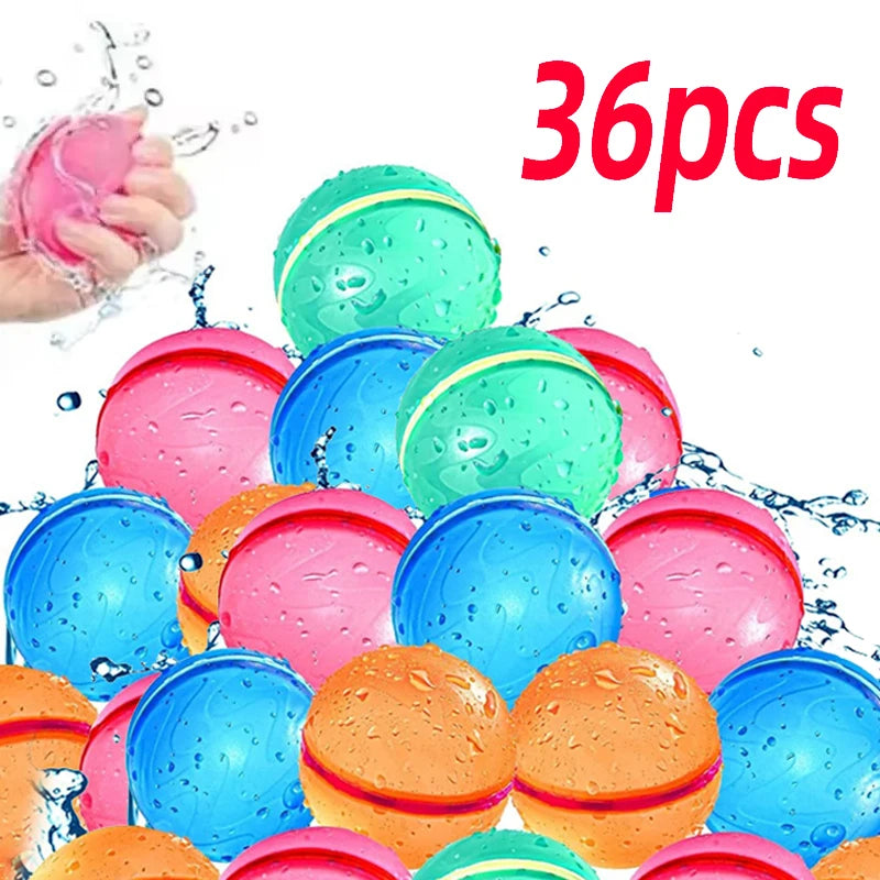 Ultimate Fun with Reusable Magnetic Water Balloons β Quick Fill Self-Sealing Splash Balls for Kids' Pool Parties!