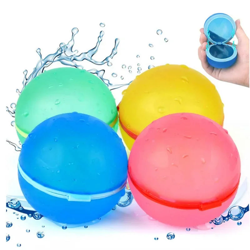 Ultimate Fun with Reusable Magnetic Water Balloons β Quick Fill Self-Sealing Splash Balls for Kids' Pool Parties!