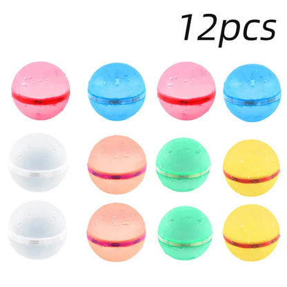 Reusable Magnetic Water Balloons – Quick-Fill Self-Sealing Splash Balls for Children's Pool Parties